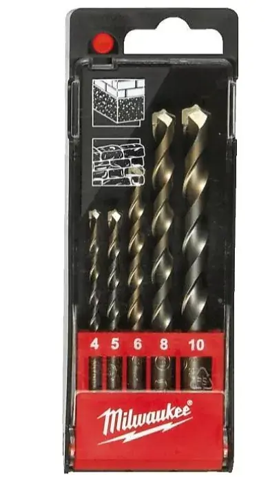 Milwaukee T4932480157 5 Parça Beton Matkap Ucu Seti ürün görseli