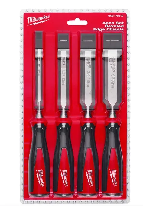 Milwaukee 4932479897 4 Parça İskarpela Seti (6-12-19-25 mm) ürün görseli