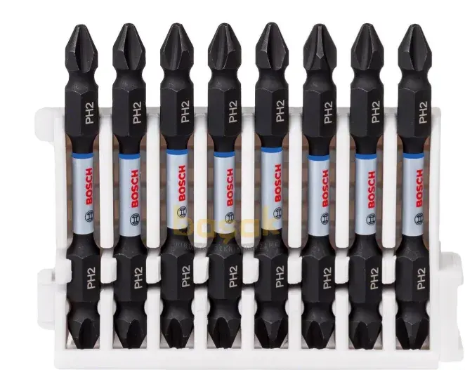 Bosch Vidalama Çift Uç PH2*65mm 8'li ürün görseli
