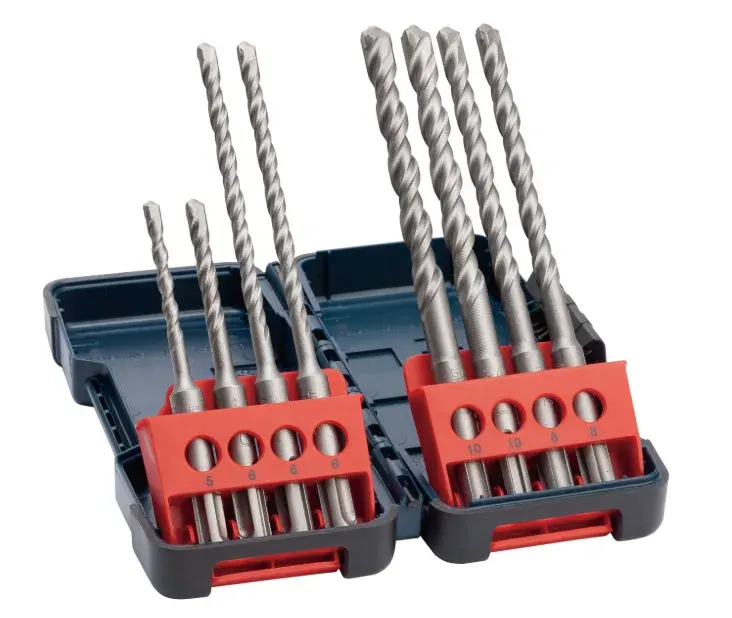 Bosch Sds Plus K Delici Uç Set 8'li TBox 05-10 ürün görseli