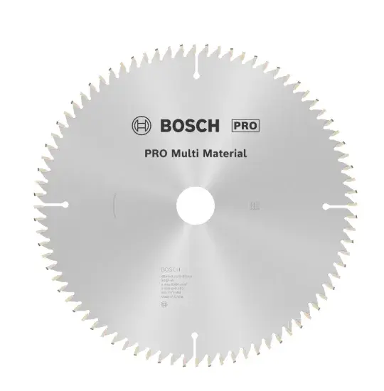 BOSCH PRO Multi Material Daire Testere Bıçağı, 254 x 3,2 x 30 mm, T80 ürün görseli