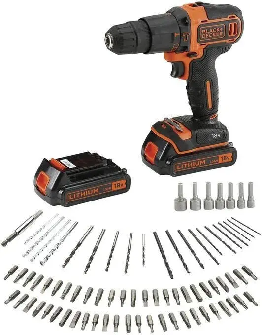 Black&Decker BDCHD18BAFC Şarjlı Darbeli Matkap Vidalama · QBDCHD18BAFC ürün görseli