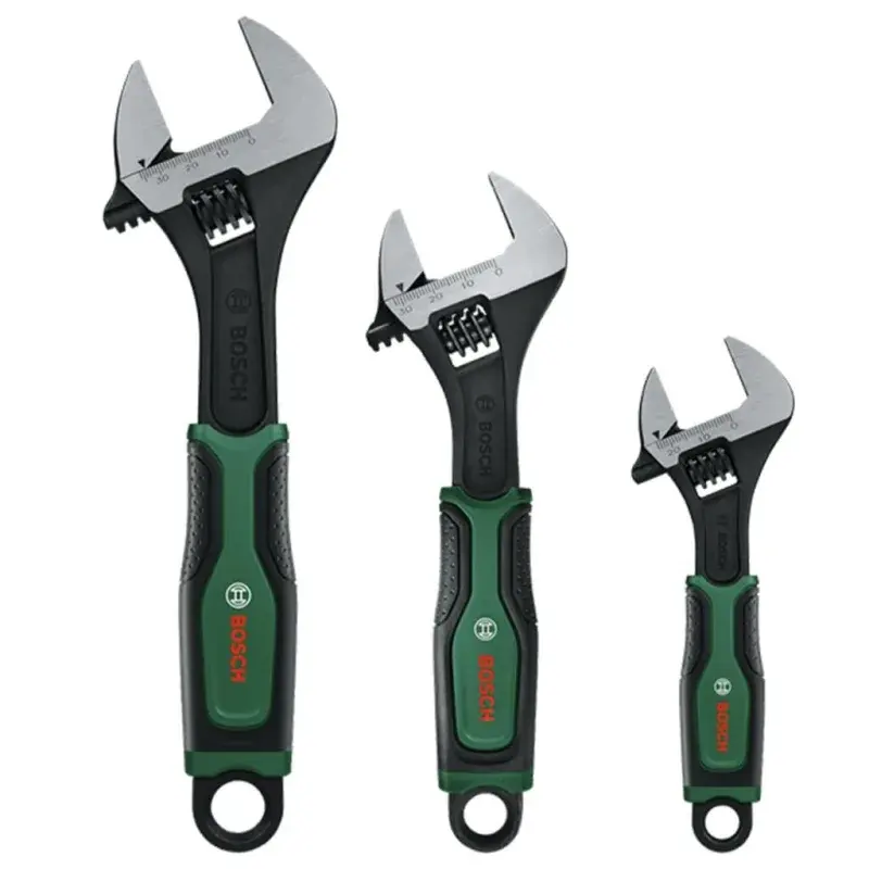 BOSCH 1600A039HR ayarlanabilir anahtar seti 150/200/250 mm 3 parçalı ürün görseli