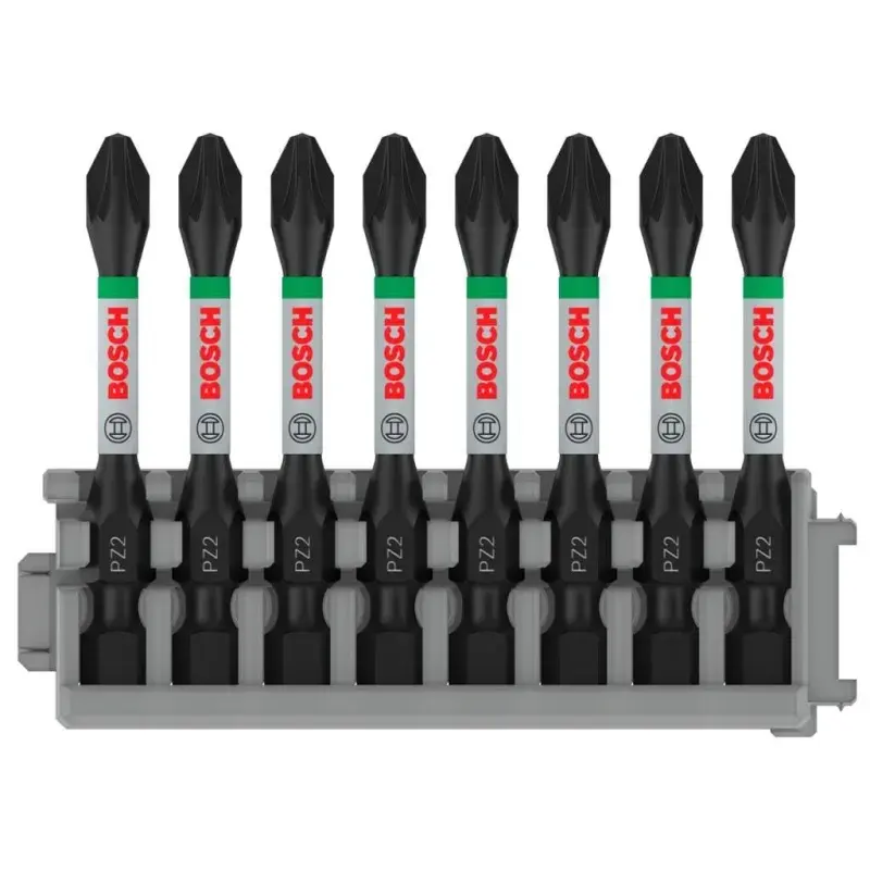 Bosch 8xPZ2 Impact Control Vidalama Ucu Paketi 8 Parça ürün görseli