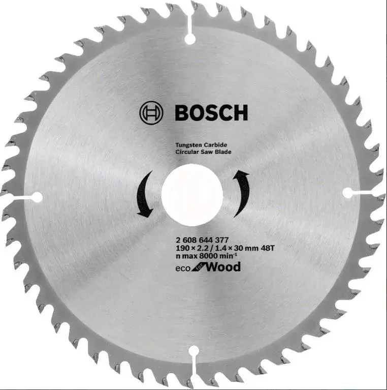 Bosch Eco For Wood 190X30 48 Diş Ahşap Testere ürün görseli