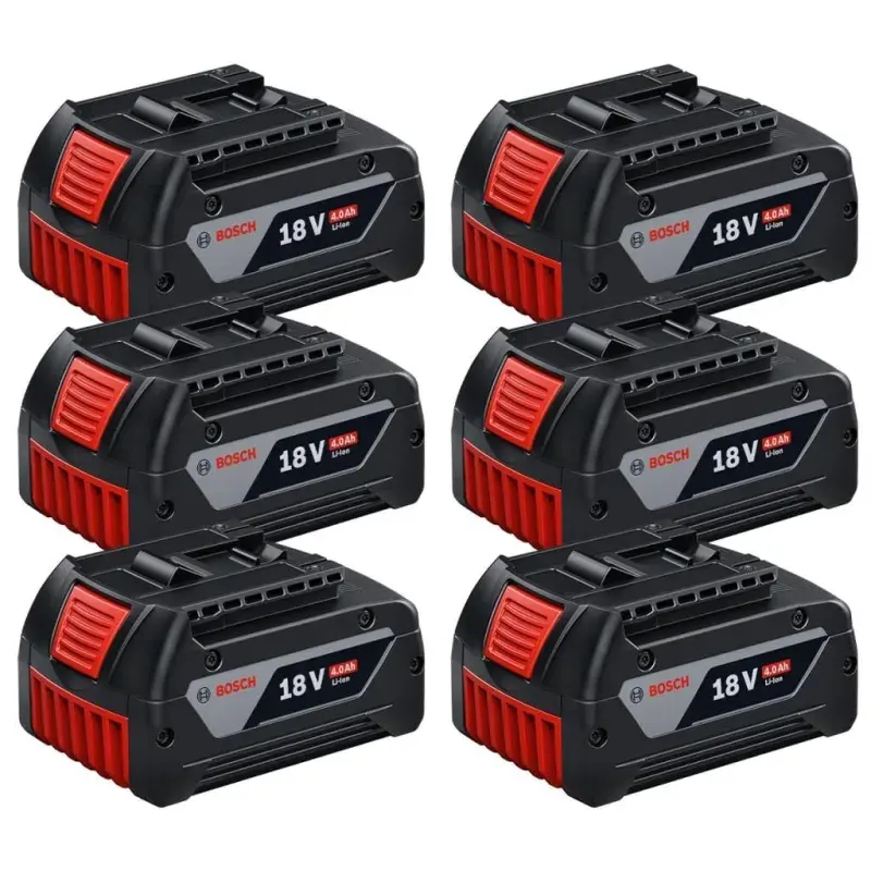 Bosch GBA 18V 4.0 Ah Kartuş Akü x6 ürün görseli