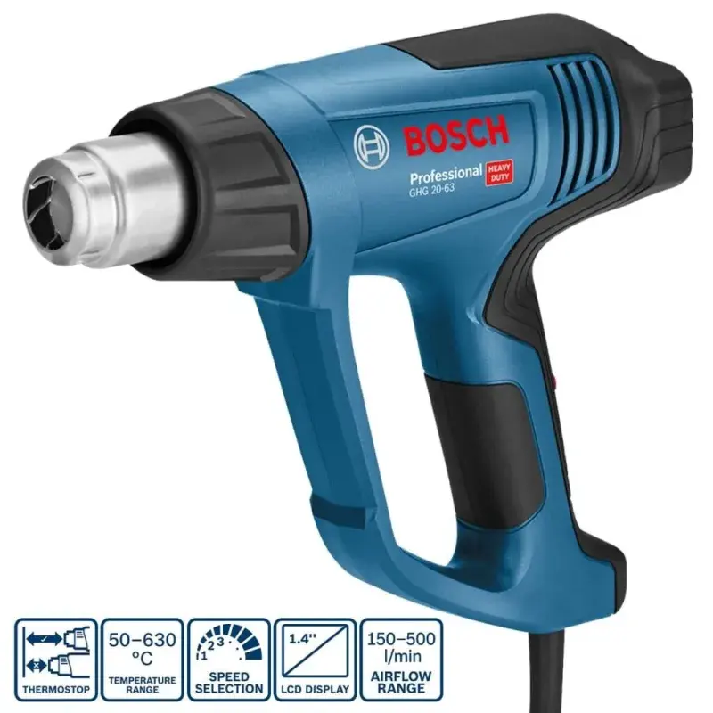 Bosch GHG 20-63 Sıcak Hava Tabancası ürün görseli