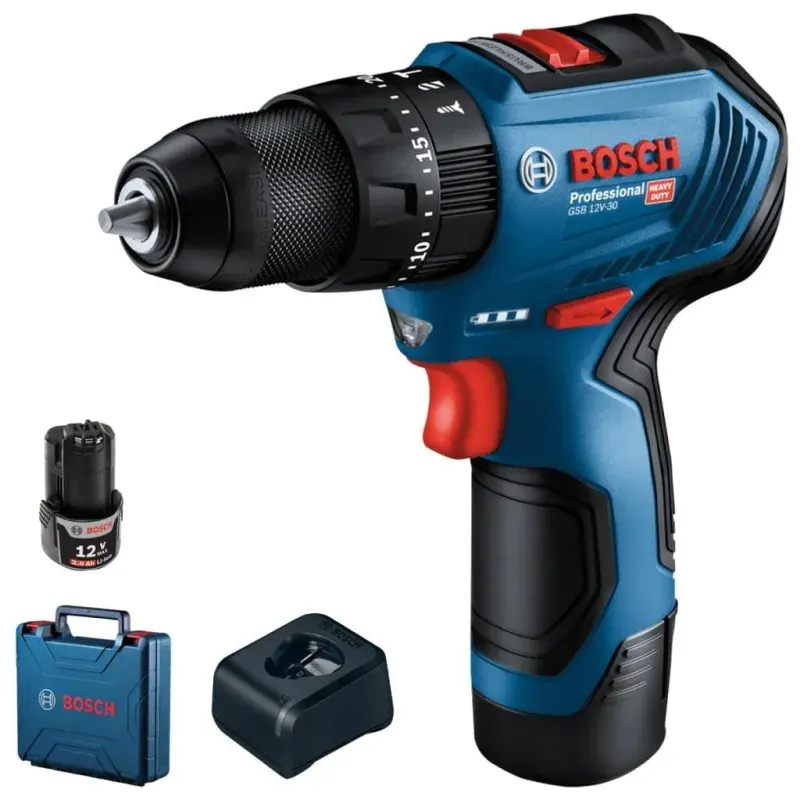Bosch GSB 12V-30 Akülü Darbeli Matkap ürün görseli