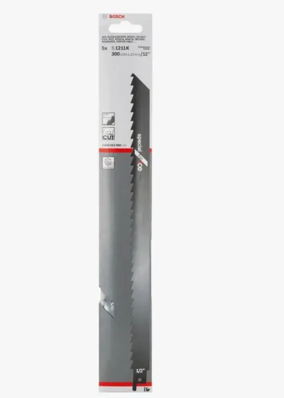 Bosch PRO Panter Testere Bıçağı S1211K 5'li ürün görseli