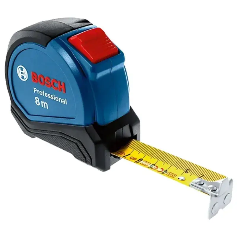 Bosch Şerit Metre 8 Metre 1600A02YB2 ürün görseli