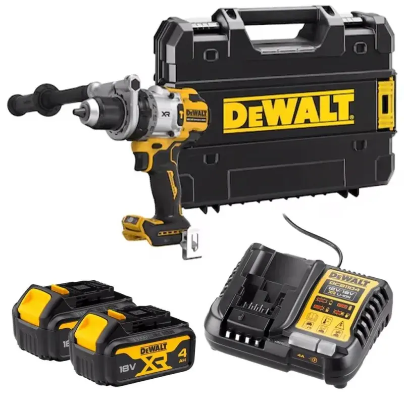 Dewalt DCD1007 18 V Çift Akülü 4 Ah Darbeli Matkap ürün görseli