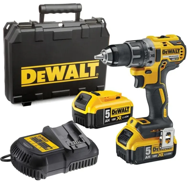 Dewalt DCD791P2 Şarjlı Darbesiz Matkap Vidalama 18 V / 5.0 Ah ürün görseli