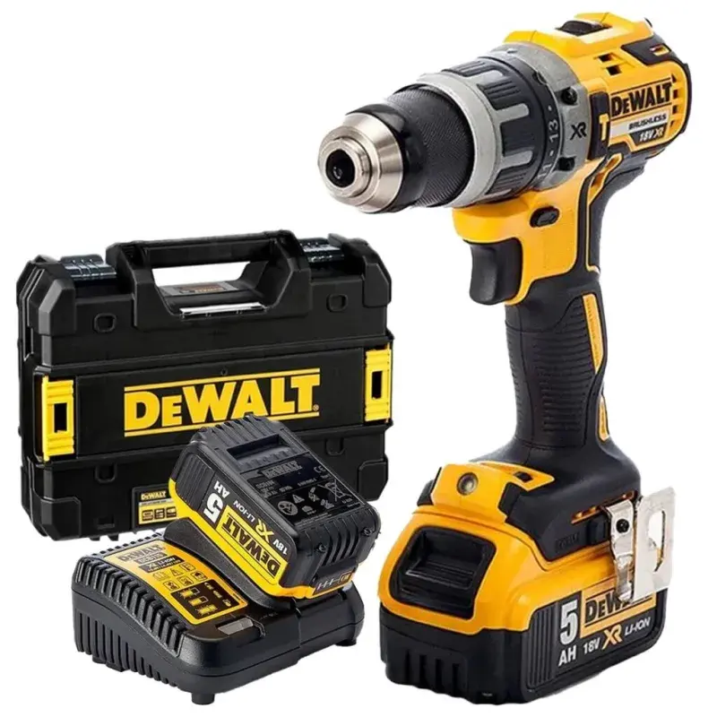 Dewalt DCD796P2 18V 5Ah Kömürsüz Darbeli Matkap ürün görseli