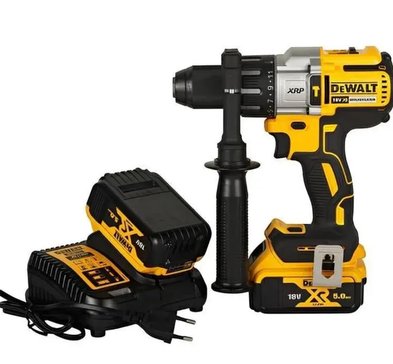 Dewalt DCD996P2 18Volt/5.0Ah Li-ion Çift Akülü Kömürsüz Profesyonel Darbeli Matkap ürün görseli