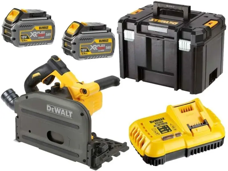 Dewalt Dcs520T2 Dalma Testere 54V Xr Flexvolt 165Mm 2 X 6.0Ah Akü ürün görseli