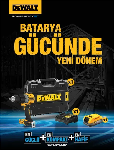 Dewalt DCD805NT Kit (1x DCD805NT)+(1x Power Stack Akü)+(1x Şarj Cihazı) ürün görseli