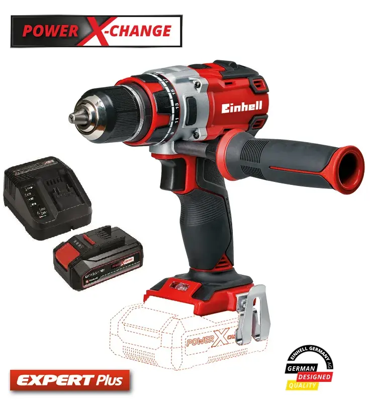 Einhell TE-CD 18 Li BL Solo Akülü Vidalama ve 2,5 Ah Starter Kit ürün görseli