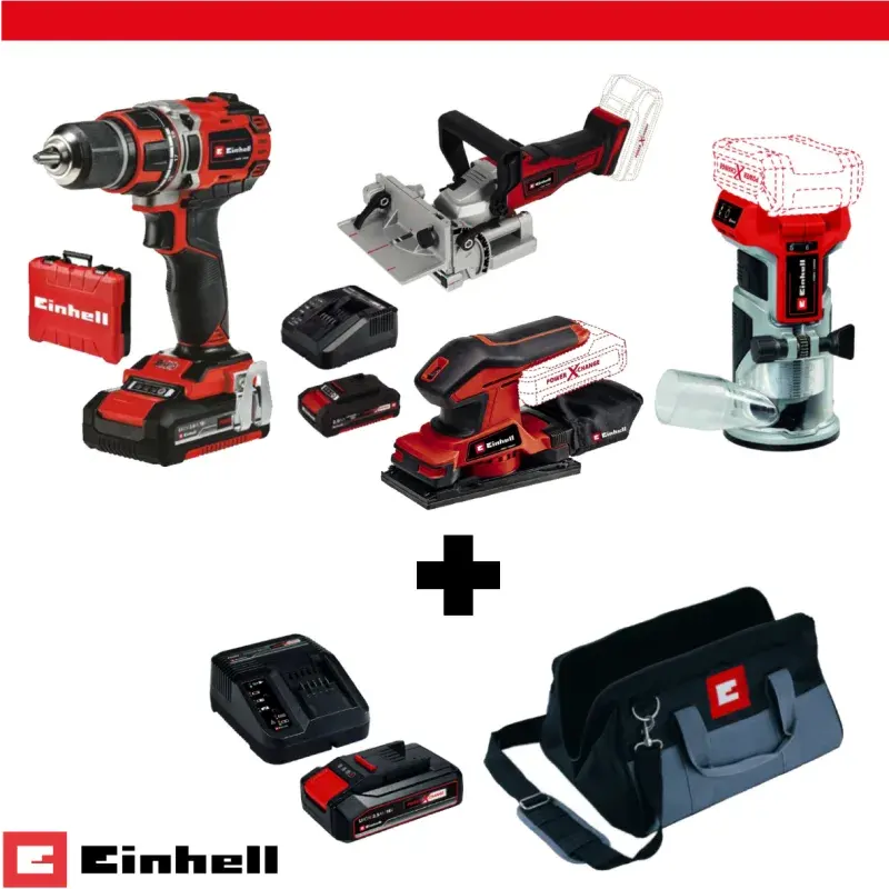 Einhell 18V Combo Marangoz Seti ürün görseli