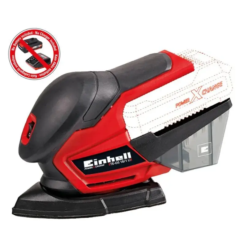 Einhell PXC Akülü Zımpara TE-OS 18/1 Li-Solo ürün görseli