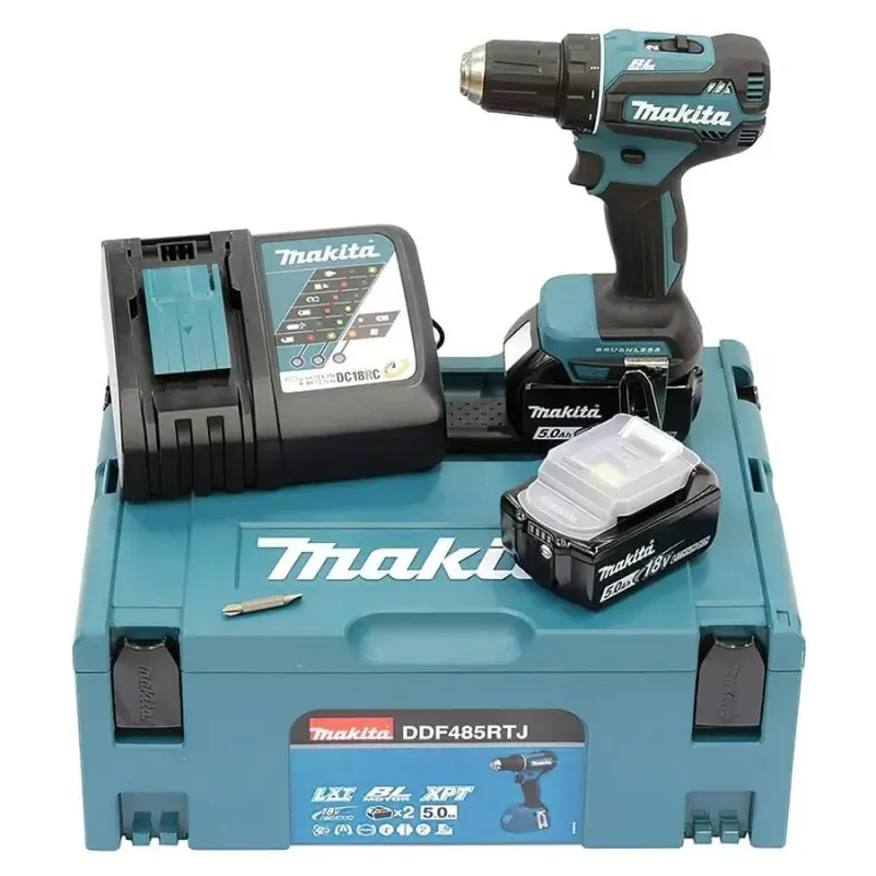 Makita DDF485RTJ Akülü Darbesiz Matkap ürün görseli