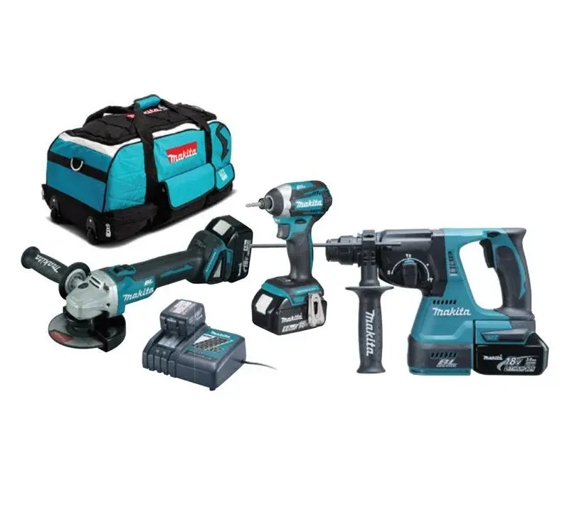 Makita DLX3070TX 18 V 5.0 AH Akülü Combo Set ürün görseli