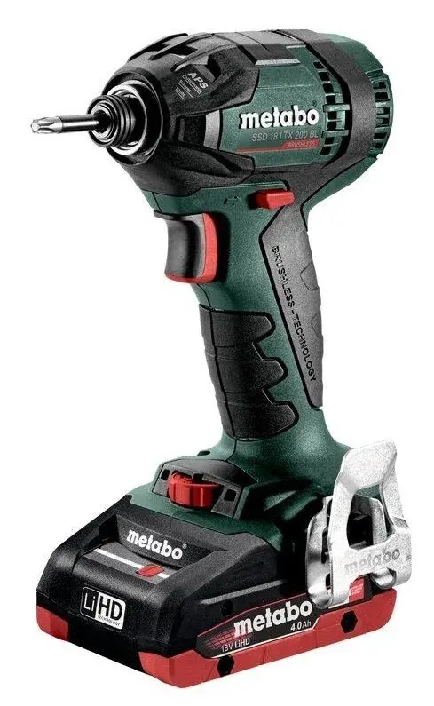 Metabo SSD 18 LTX 200 BL / 4.0 Akülü Vidalama ürün görseli