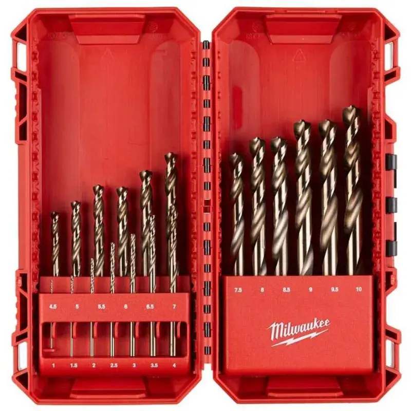 Milwaukee Metal Matkap Ucu HSS-G CO (RED COBALT) 19 Prç Set ürün görseli