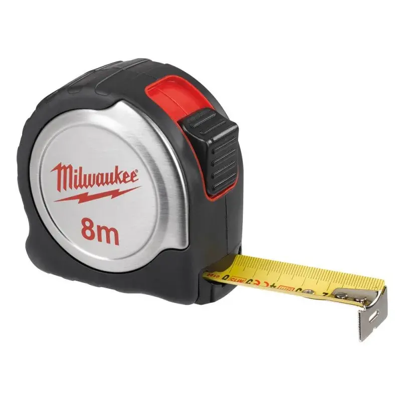 Milwaukee 8/25 mm INOX Gövde Şerit Metre ürün görseli
