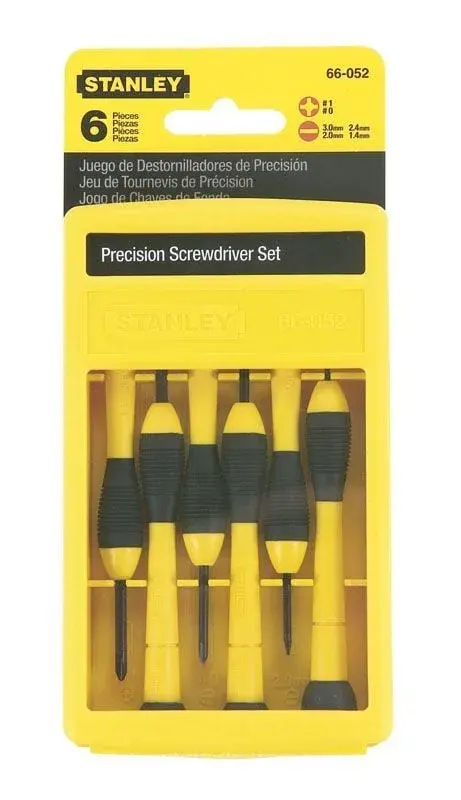 Stanley 0-66-052 6 Parça Saatçi Tornavida Takımı ürün görseli