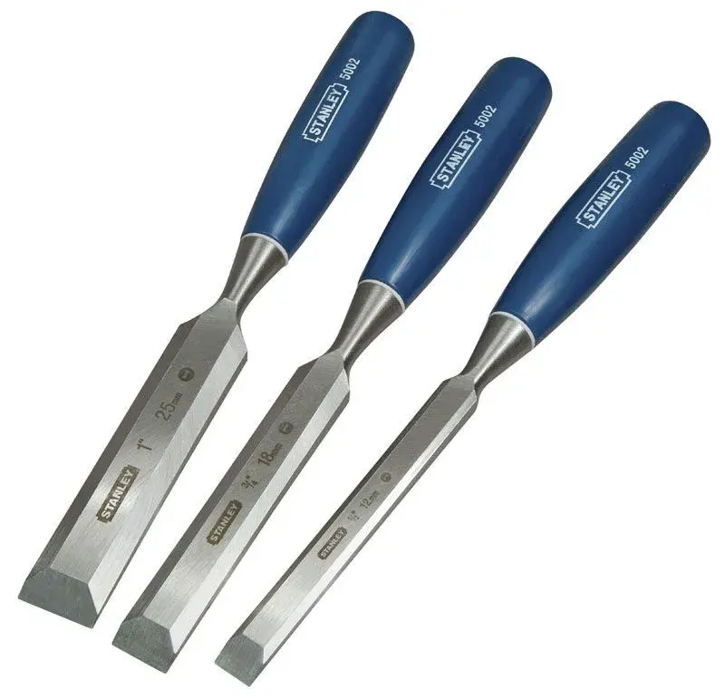 Stanley 5002 3'lü Iskarpela Seti 0-16-128 ürün görseli