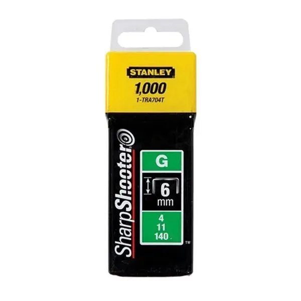 Stanley Ağır Hizmet Tipi Zımba Teli 6 mm · 1-TRA704T ürün görseli