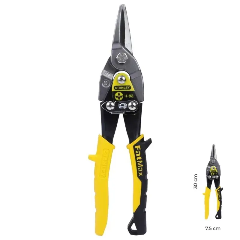 Stanley Fatmax 2-14-563 Kaportacı Makası 250 mm Düz ürün görseli