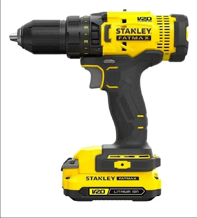 Stanley SCD700D2K 18V 2.0AH V20 Lityum Çift Akülü Darbesiz Matkap ürün görseli