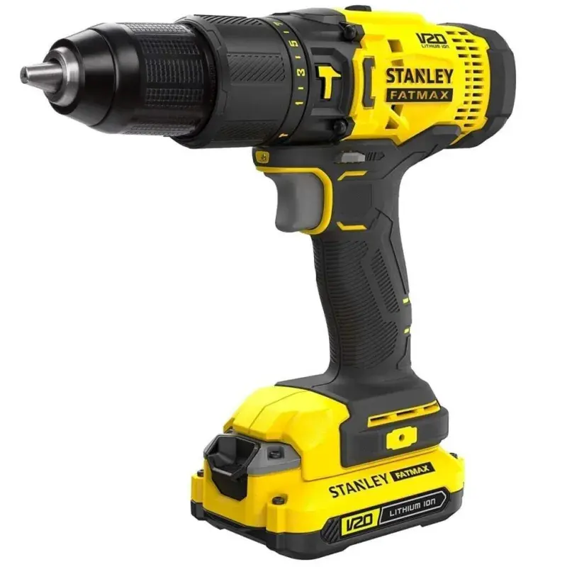 Stanley SCD718D2K 18V 2.0AH V20 Çift Akülü Darbeli Matkap ürün görseli