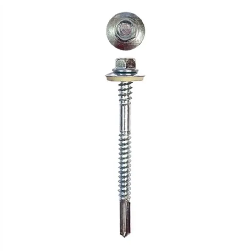 Civtec Cıvata Pullu Vida DIN 7504K RAKB Panel Matkap Uçlu 12mm Yarım Diş ürün görseli